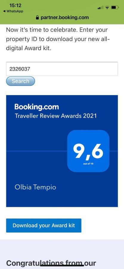 Olbia Tempio Apartment Екстериор снимка